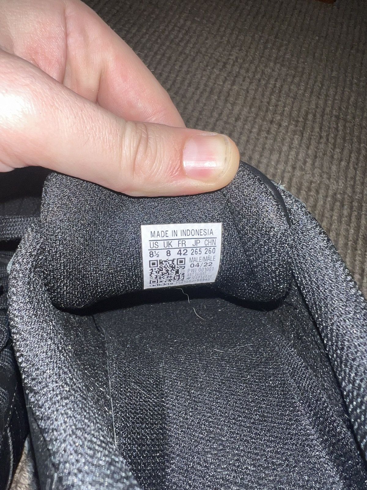 Adidas Adidas Superstar Triple Black Size US 8.5 / EU 41-42 - 9 Thumbnail