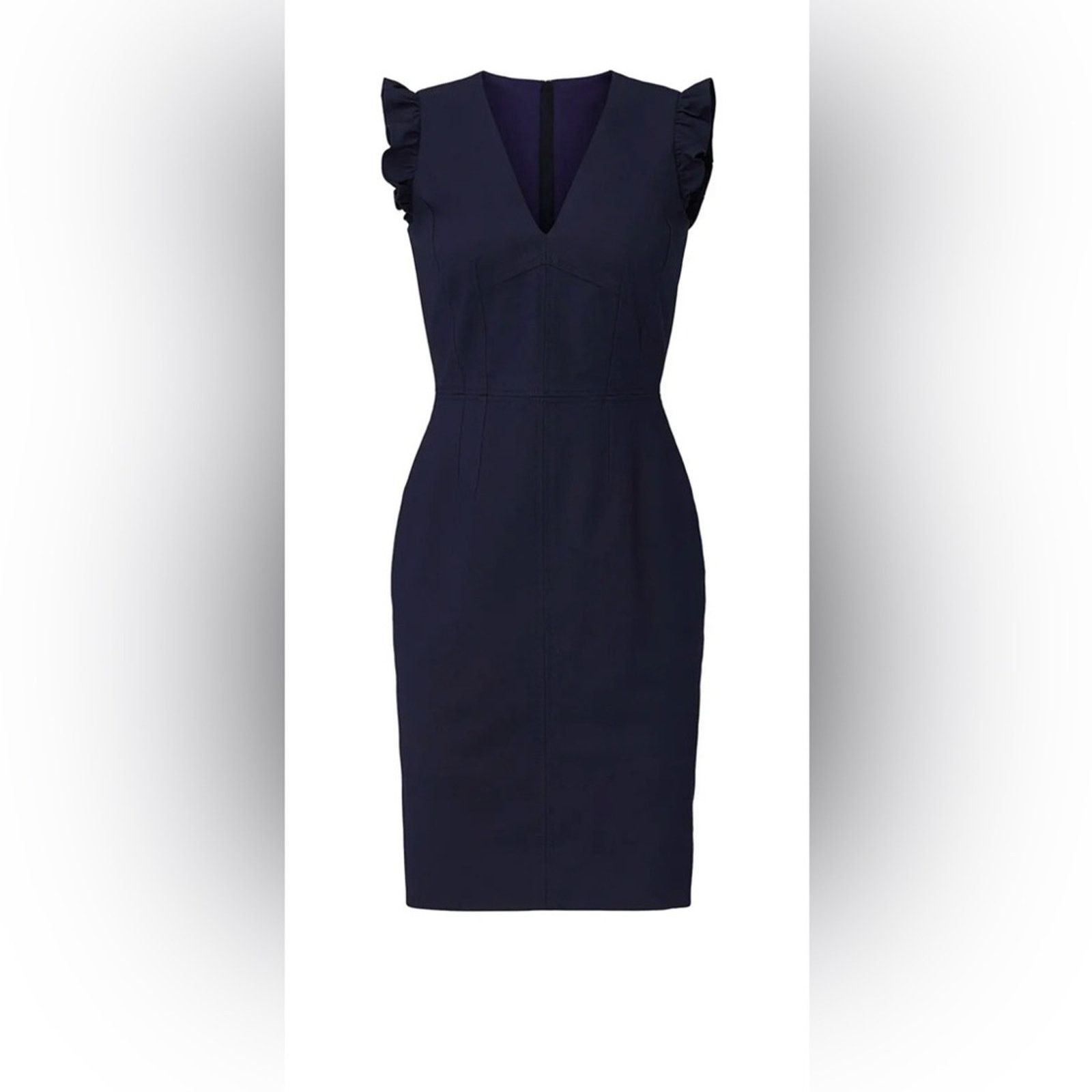Rebecca Taylor Rebecca Taylor $395 Elegant Navy Blue Women's Skirt Size 2 Size XS / US 0-2 / IT 36-38 - 4 Thumbnail