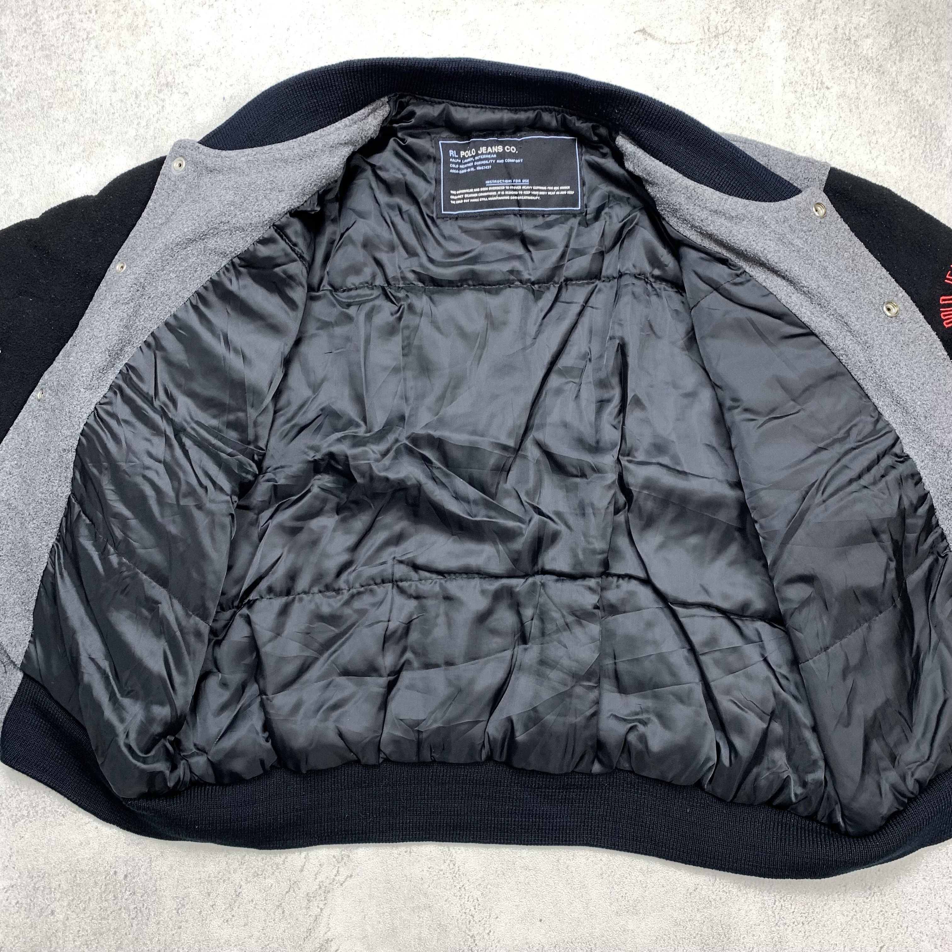 Polo Ralph Lauren Vintage Polo Jeans Ralph Lauren Varsity Wool Jacket Size US M / EU 48-50 / 2 - 7 Thumbnail