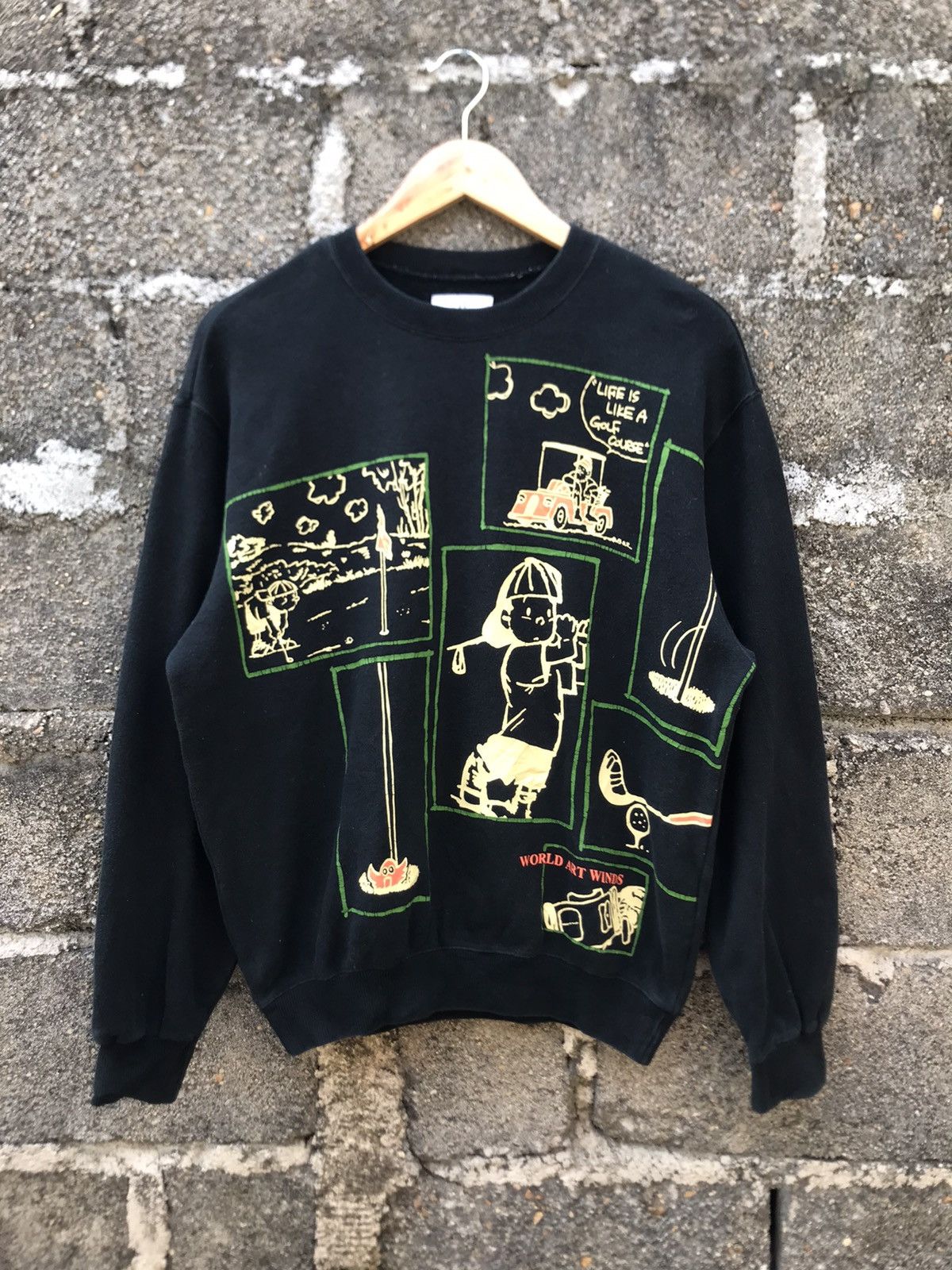 Japanese Brand 🔥World Art Winds Sweatshirt Size US M / EU 48-50 / 2 - 1 Thumbnail