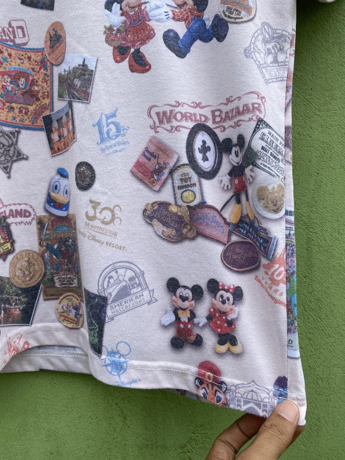 Disney Tokyo Disney Resort Tokyo / Pixar All Over Print Tshirt Size US M / EU 48-50 / 2 - 7 Thumbnail