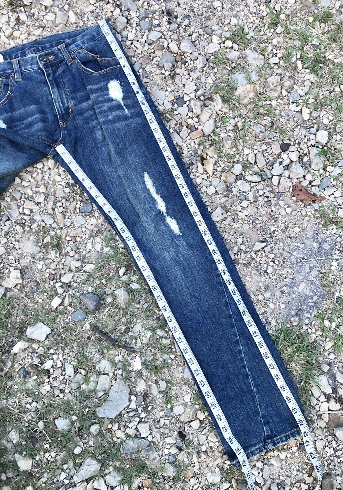Japanese Brand TWIST ANTFUL JEANS WASHED BLUE DENIM Size US 31 - 10 Thumbnail