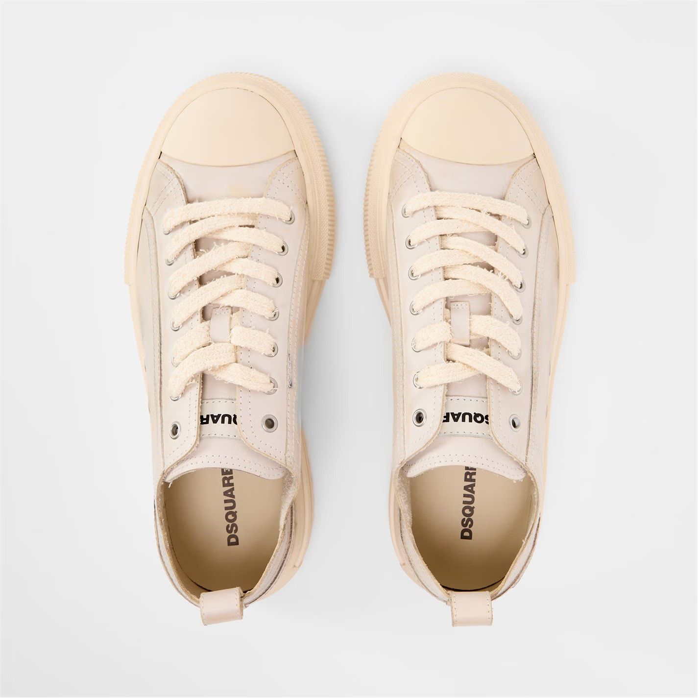 Dsquared2 o1g2r1mq0426 Berlin Low-Top Trainers in Ivory Size US 11 / EU 44 - 5 Thumbnail