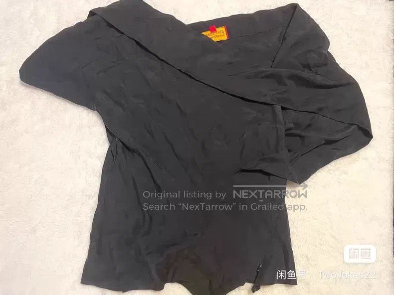 Vivienne Westwood Vivienne Westwood Black asymmetrical structured top Size M / US 6-8 / IT 42-44 - 2 Thumbnail