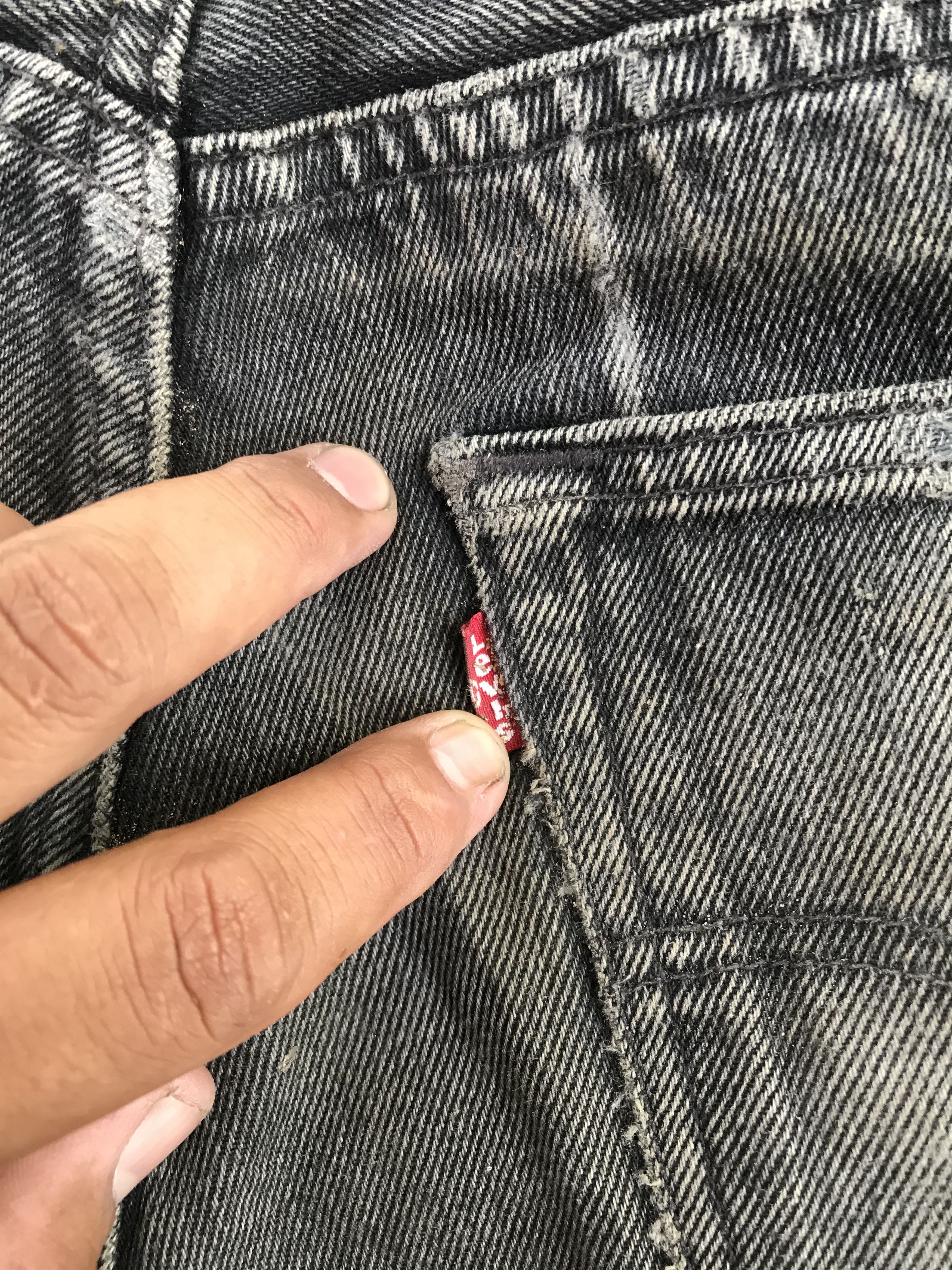 Levi's Vtg Levis 501 Distressed-Size 31- if six was nine style Size US 31 - 10 Thumbnail