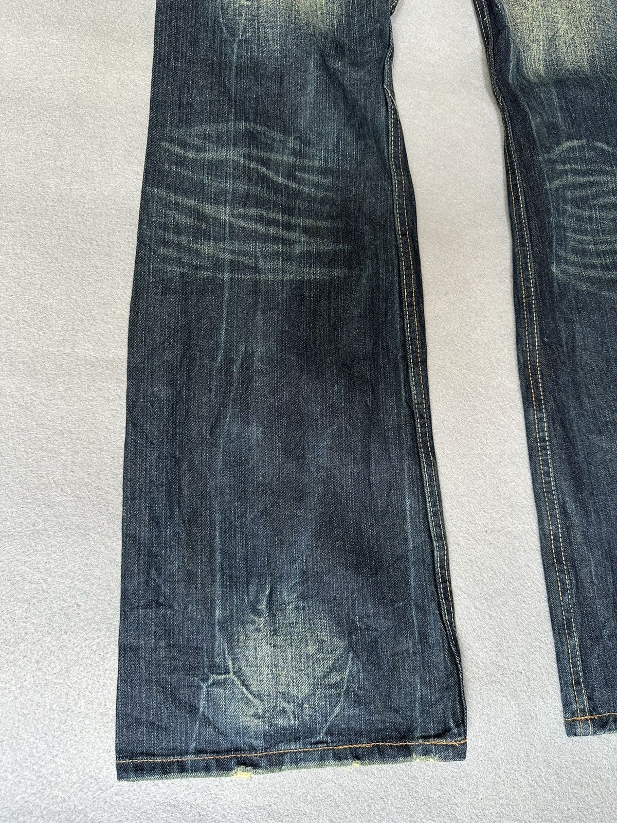 Japanese Brand FLARE Root Three Design Denim Size US 30 / EU 46 - 13 Thumbnail