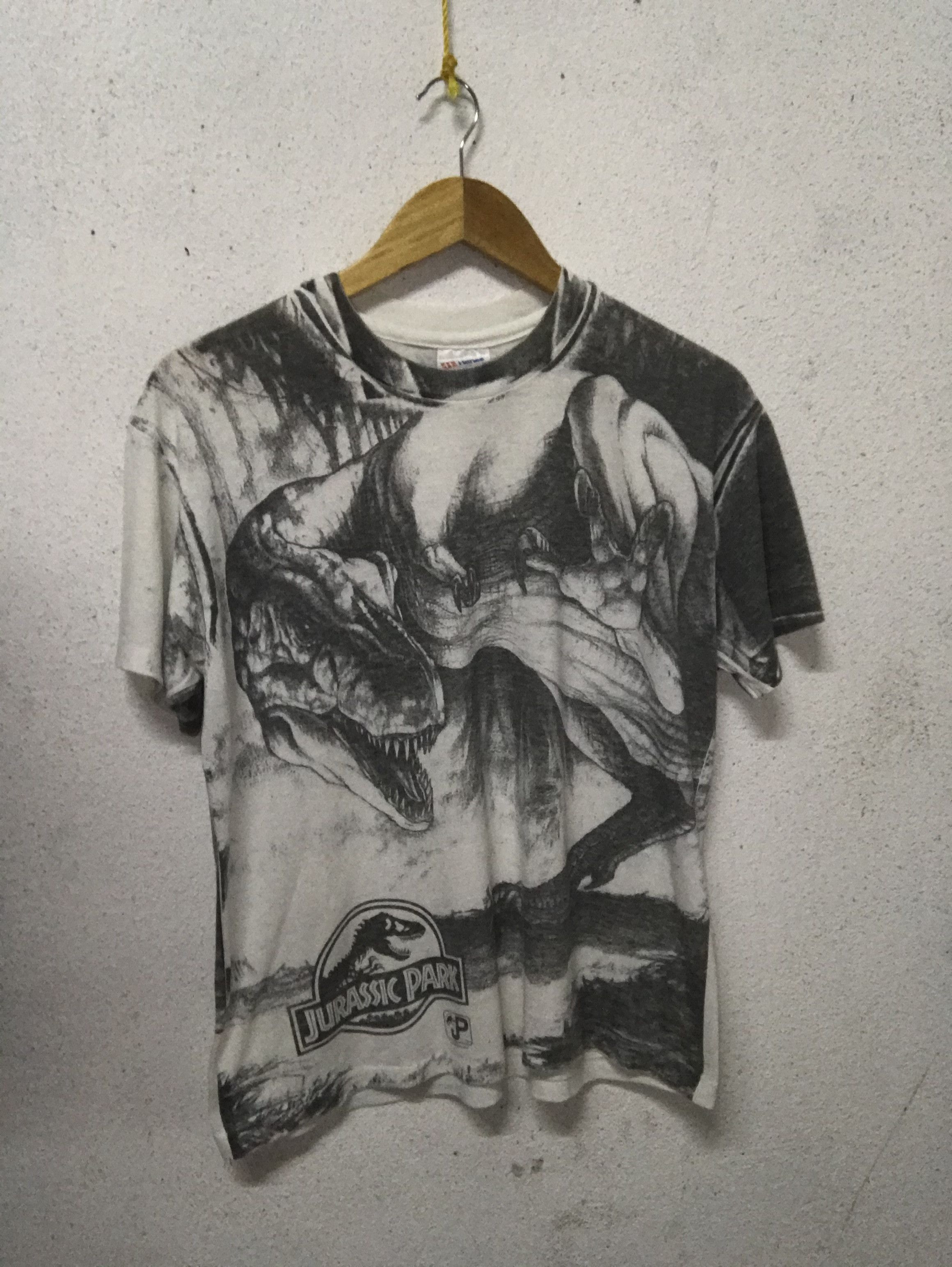 Vintage Vintage jurassic park overprint small size Size US S / EU 44-46 / 1 - 1 Thumbnail