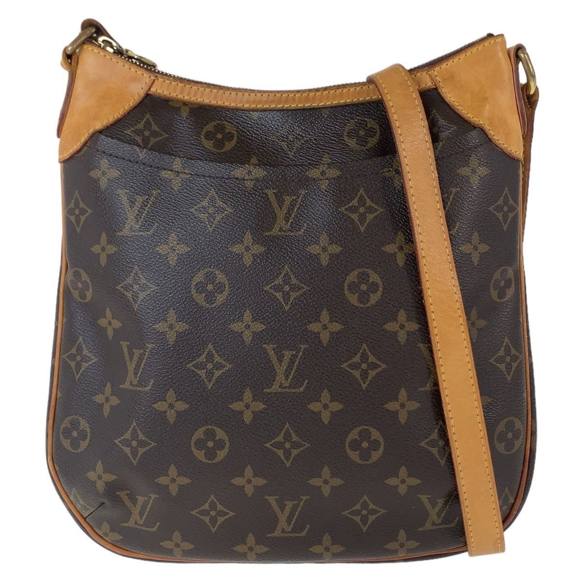 Louis Vuitton Louis Vuitton Louis Vuitton Odeon PM Brown PVC/Leather Shoulder Bag M56390 Canvas Crossbody Bag M56390 in Very Good Condition Size ONE SIZE - 1 Thumbnail
