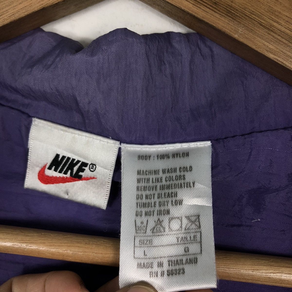 Nike × Vintage 🔥90’s Vintage Nike Jacket Big Logo Swoosh Size US L / EU 52-54 / 3 - 14 Thumbnail