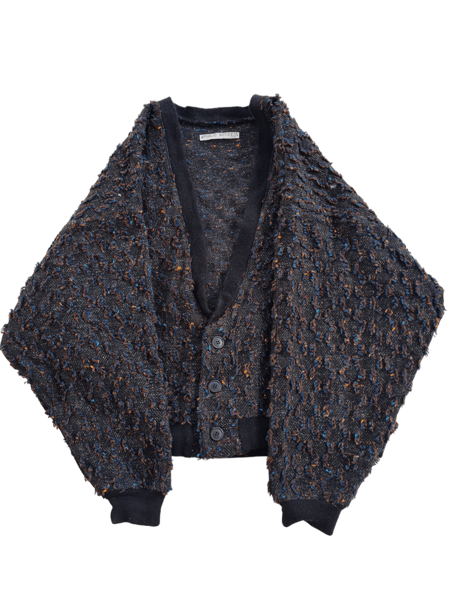 Japanese Brand Vintage Japanese Brand Wool Cardigan Size US L / EU 52-54 / 3 - 1 Thumbnail