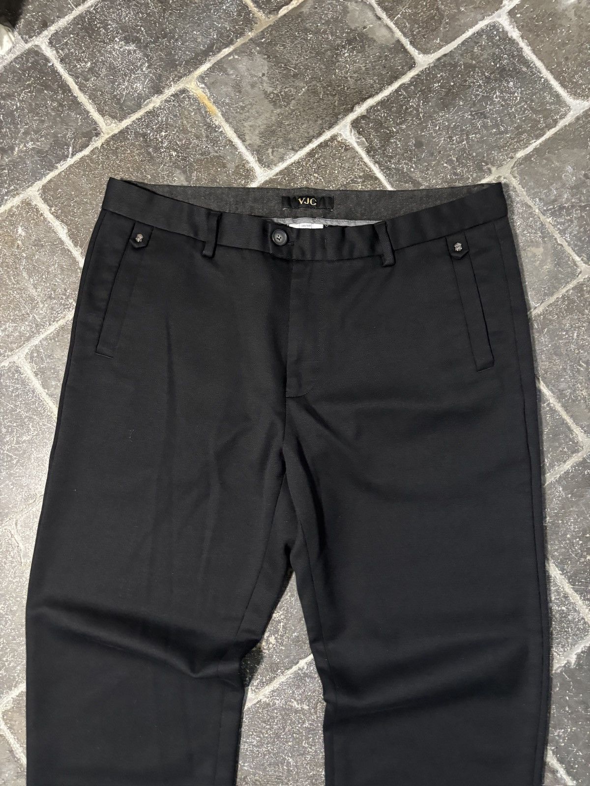 Versace Jeans Couture Versace Jeans Couture Trousers Vintage Versace JC Wool Pants Size US 35 - 2 Thumbnail