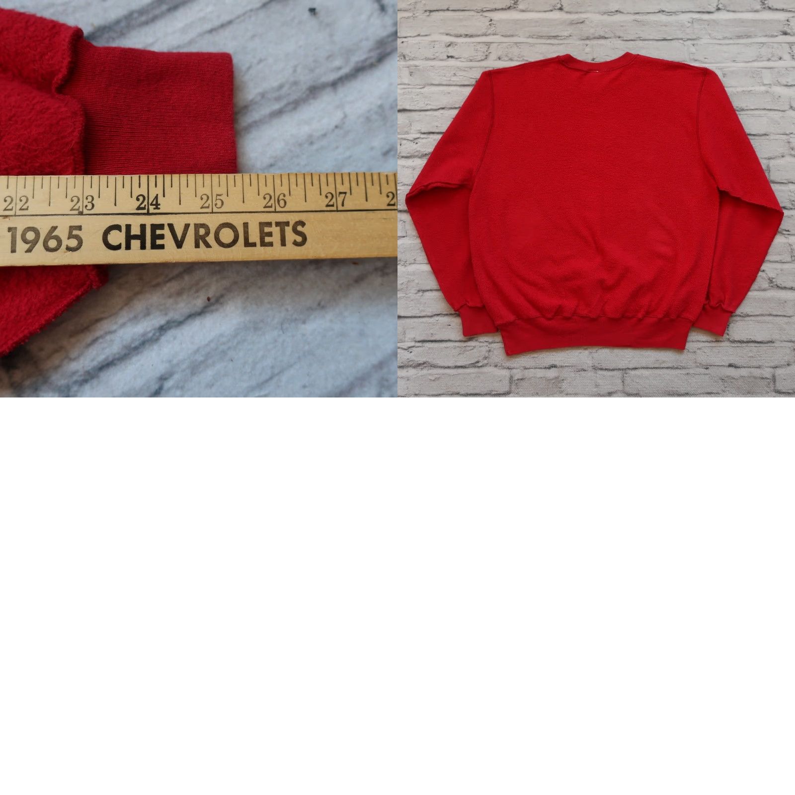 Champion VINTAGE Champion Logo Sweatshirt Mens Large Red Sweatshirt Size US L / EU 52-54 / 3 - 8 Thumbnail