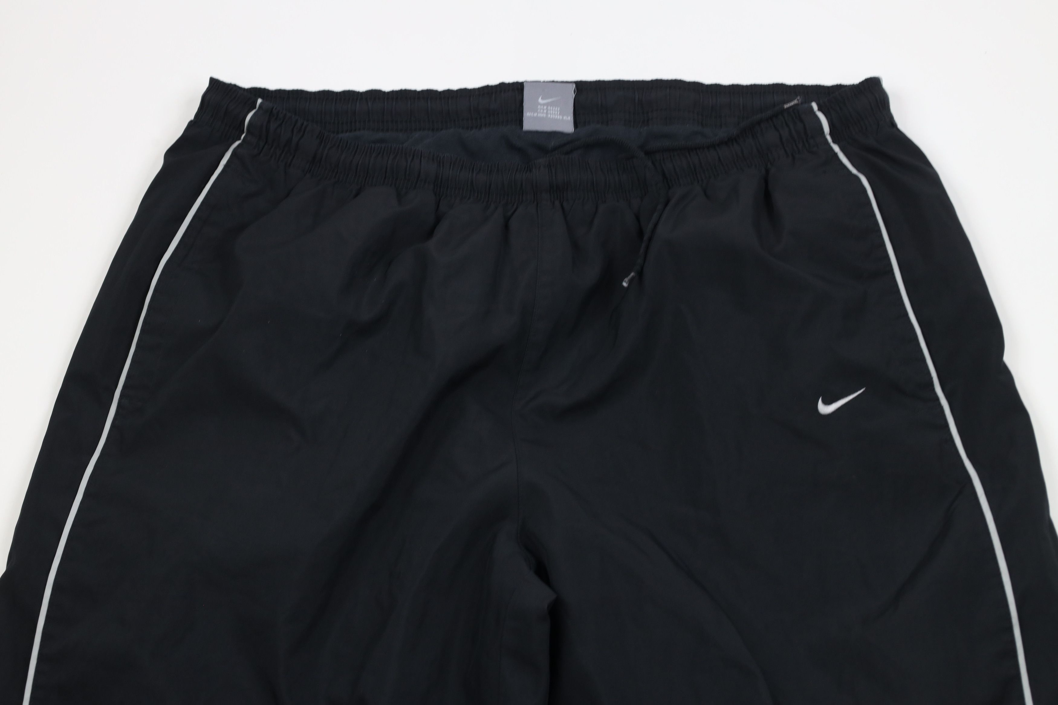 Nike × Vintage Vintage Nike Travis Scott Mini Swoosh Lined Wide Leg Pants Size US 38 / EU 54 - 2 Thumbnail