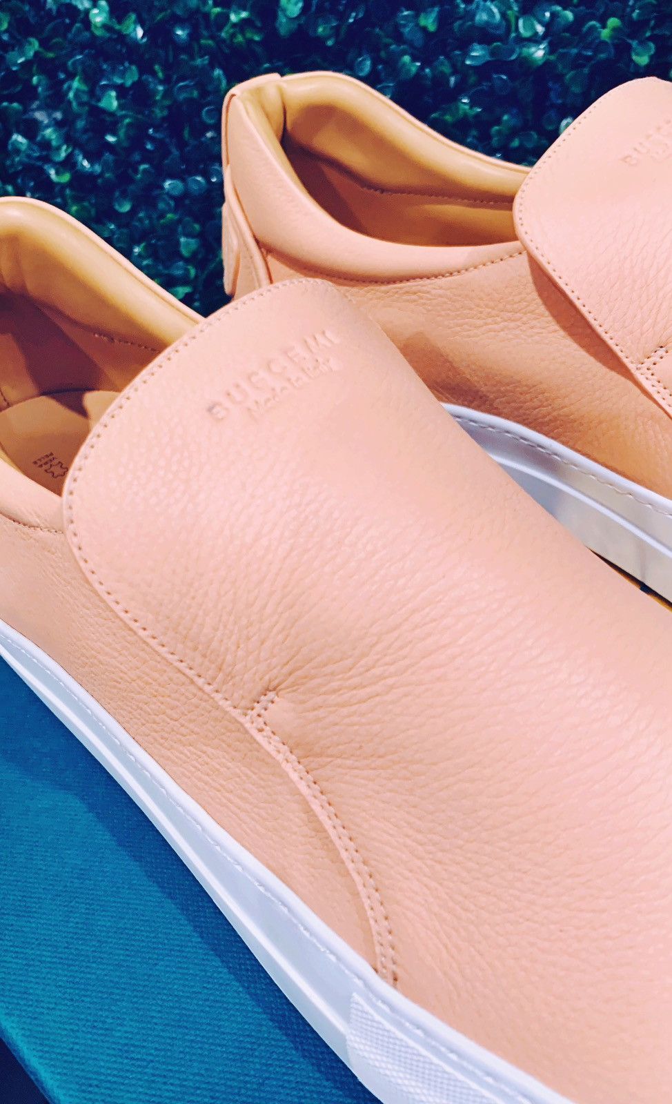 Buscemi BUSCEMI 40MM Skate Skin Leather Slip On Sneakers EU48 (New) Size US 15 / EU 48 - 5 Thumbnail