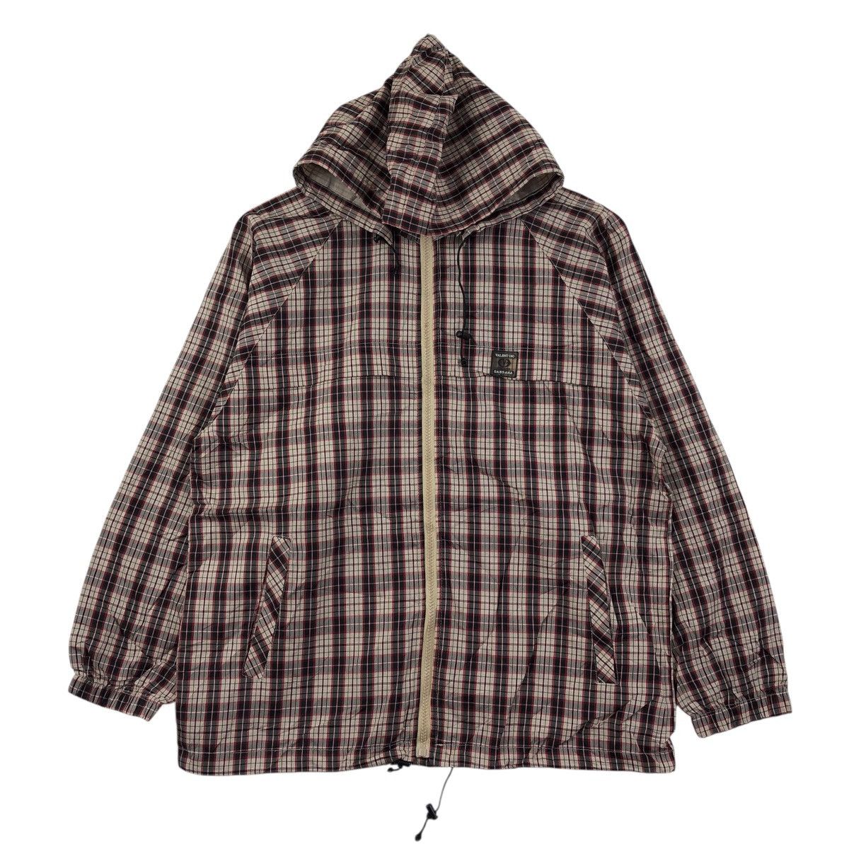Valentino VALENTINO GABBANA Zipper Hoodie Windbreaker Jacket Size US M / EU 48-50 / 2 - 1 Thumbnail
