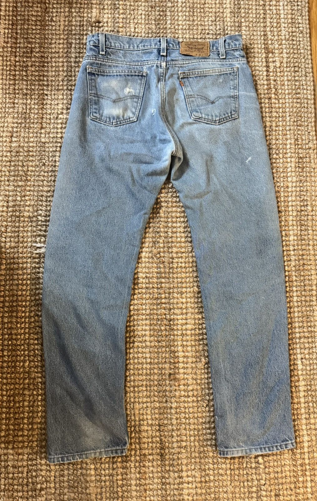 Levi's Vintage 1980s Levis 505 worn in jeans Size US 32 / EU 48 - 2 Thumbnail