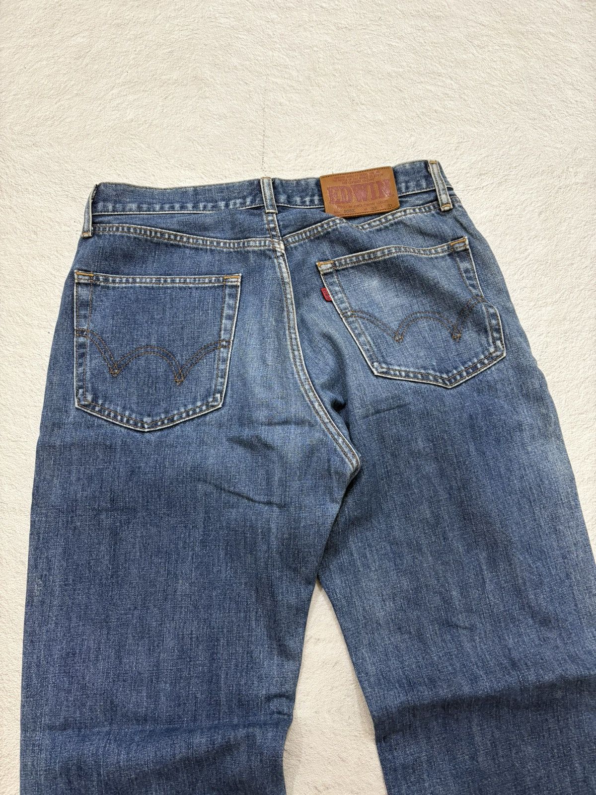 Kapital 2000s Edwin wash disterssed denim y2k style Size US 32 / EU 48 - 7 Thumbnail