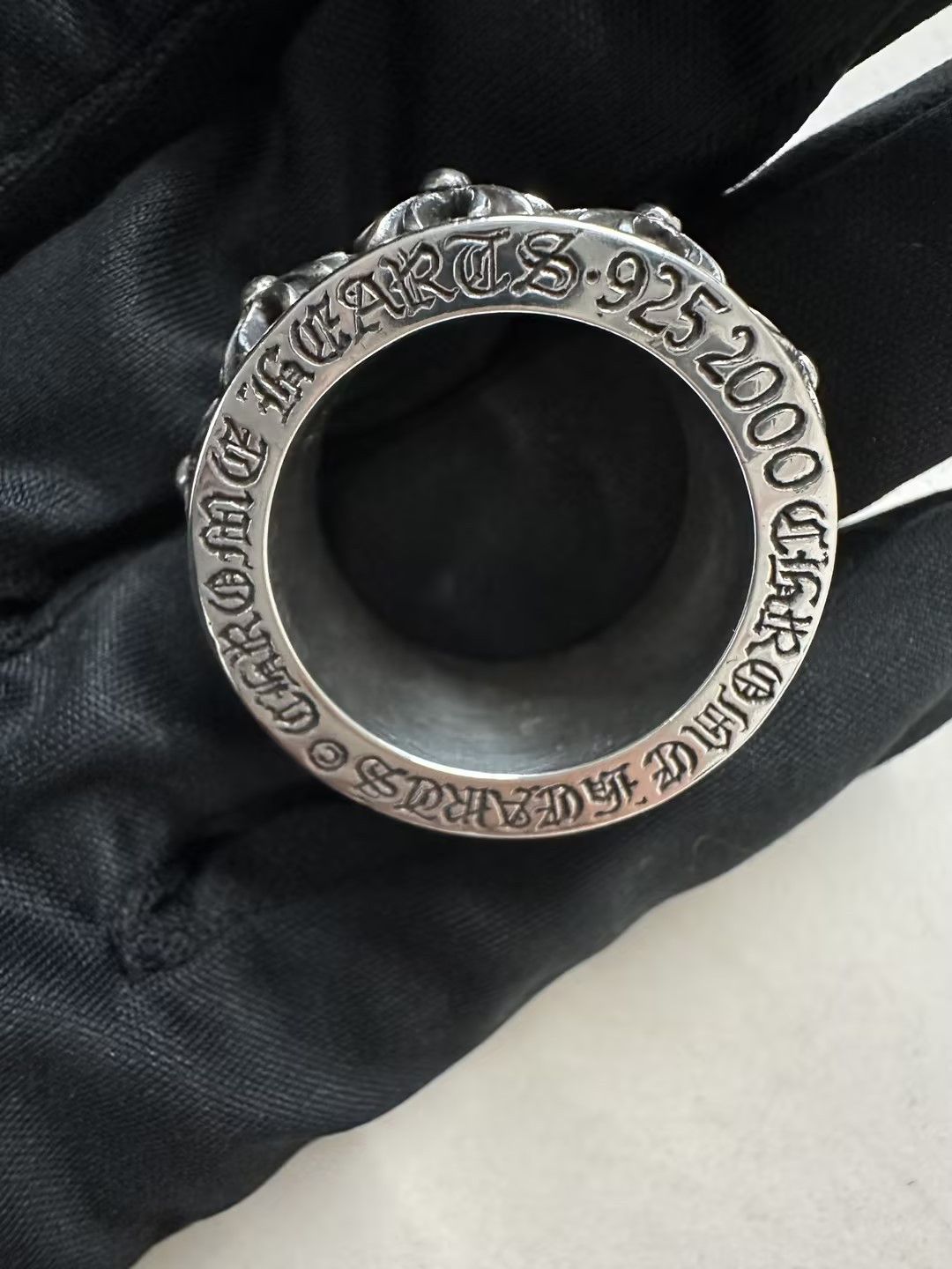 Chrome Hearts Chrome Hearts Silver Cross Spinner Ring Size ONE SIZE - 6 Thumbnail