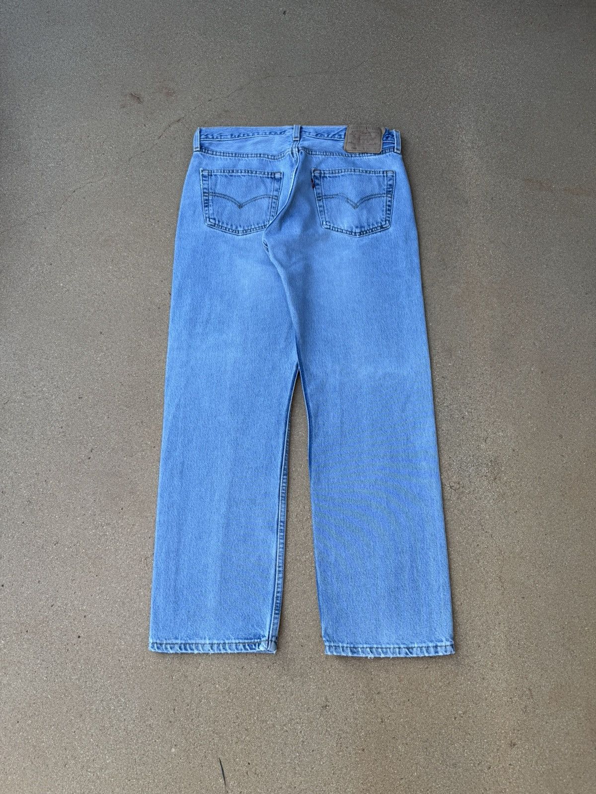 Levi's Vintage 90s Levi’s 501xx Buttonfly Straight Leg Jeans 33x29 Size US 33 - 2 Thumbnail
