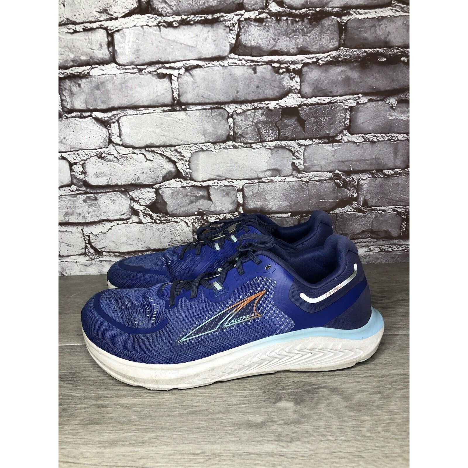 Altra Altra Paradigm 7 Blue Athletic Lace Running Shoes Men Sz 10M Size US 10 / EU 43 - 1 Thumbnail