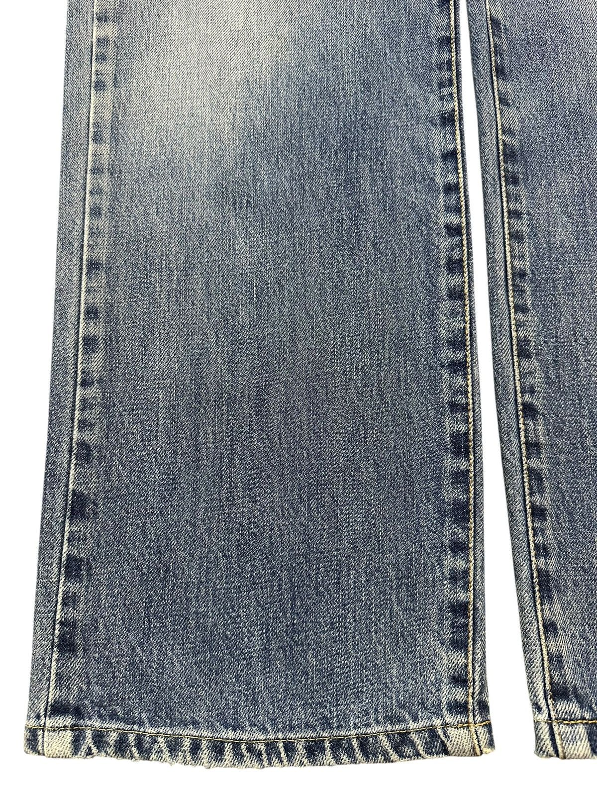 Evisu Vintage Elvis Presley Blue Faded Wash Distress Loose Jeans Size US 32 / EU 48 - 7 Thumbnail