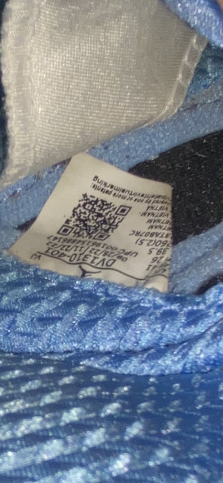 Nike Icy blue unc Jordan 1 size 8 Size US 8 / EU 41 - 9 Thumbnail