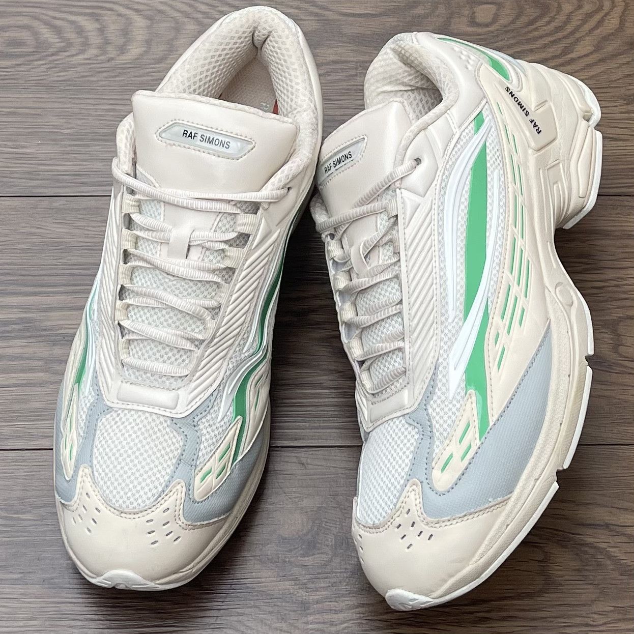 Raf Simons Raf Simons Ultrasceptre Sneaker 'Cream Green' Size US 12 / EU 45 - 1 Thumbnail