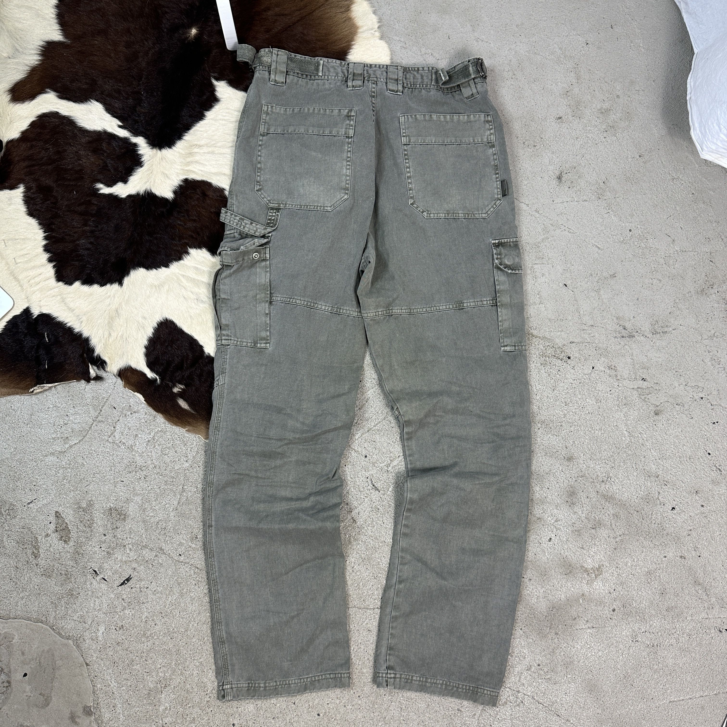 Vintage Vintage Cargo Washed&Faded Pants Size US 32 / EU 48 - 4 Thumbnail