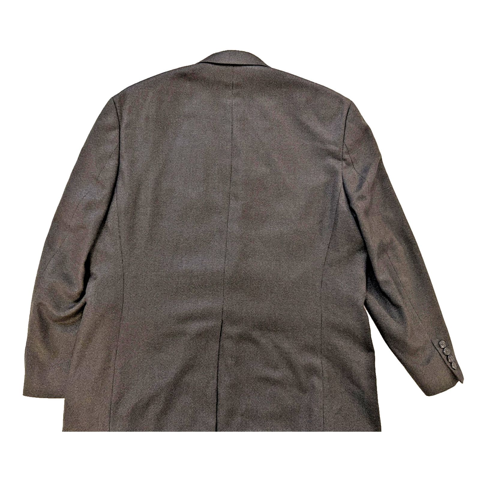 Chaps Chaps Blazer Mens Gray 46R Suit Jacket Sport Coat Two Button Size 46R - 4 Thumbnail