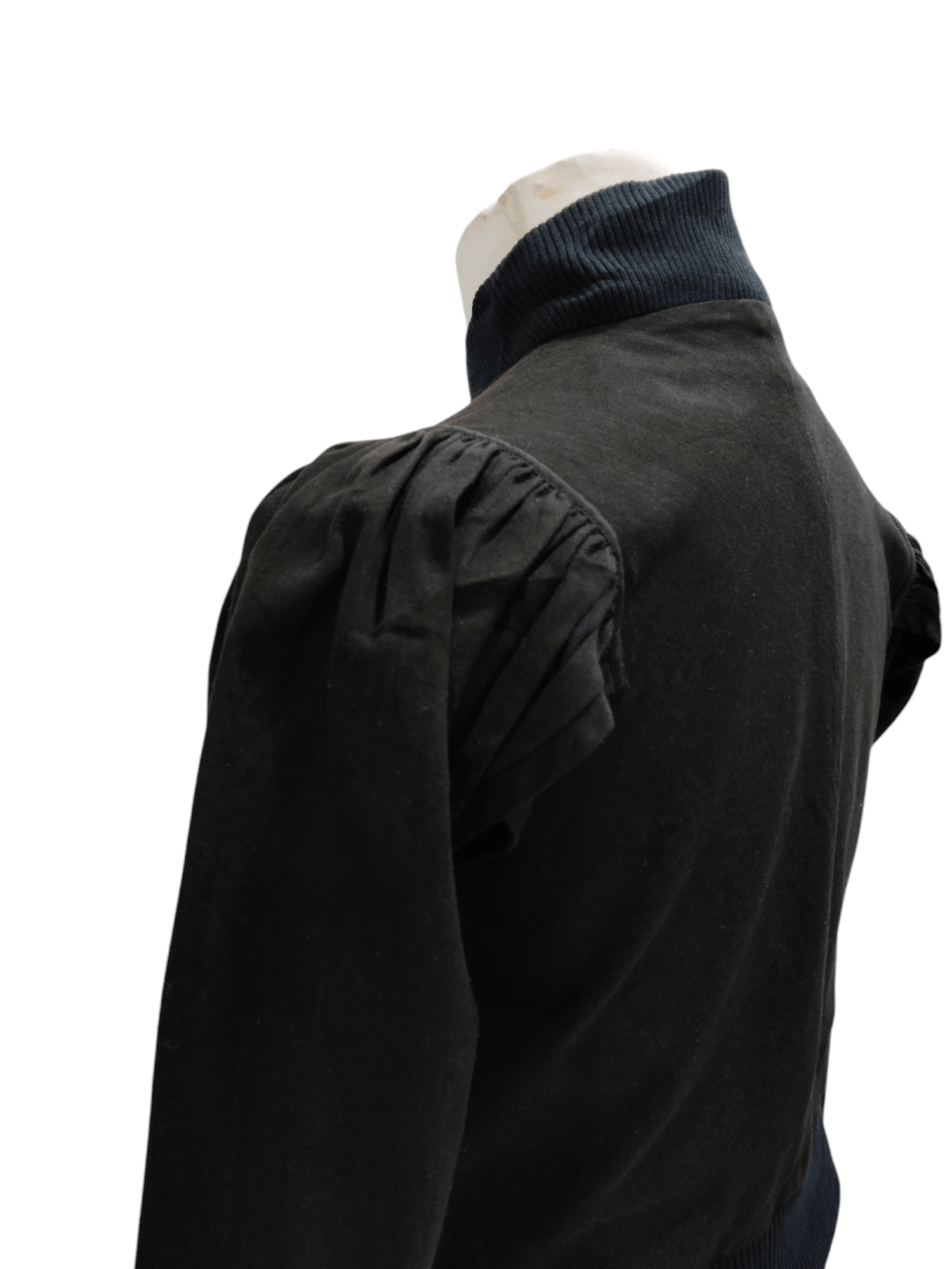 Yohji Yamamoto Rare! Yohji Yamamoto Parties Tricotees Rib Sweatshirt Size S / US 4 / IT 40 - 4 Thumbnail