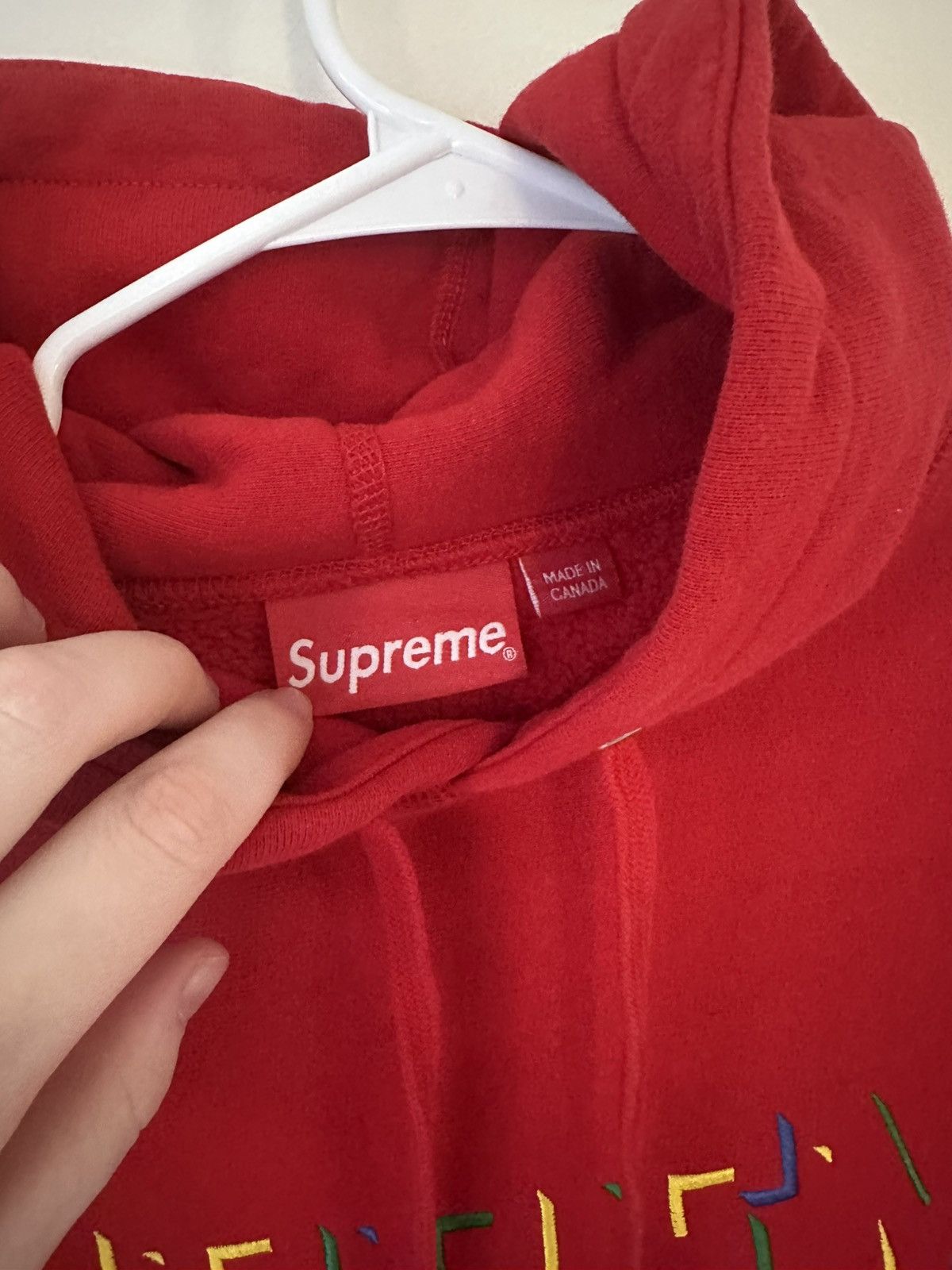 Supreme Supreme Drop Shadow Hooded Sweatshirt Size US S / EU 44-46 / 1 - 4 Thumbnail
