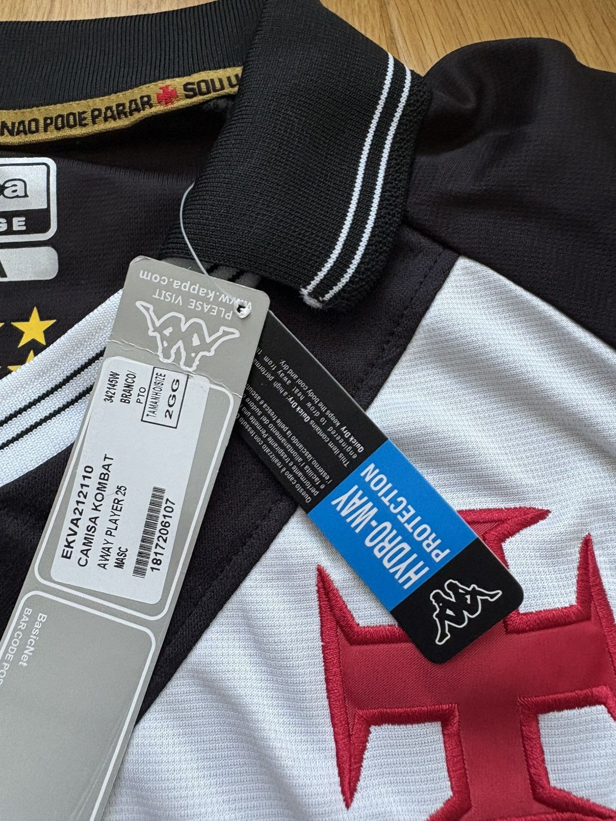 Kappa Jersey Vasco da gama 2025/26 Size US XL / EU 56 / 4 - 7 Thumbnail