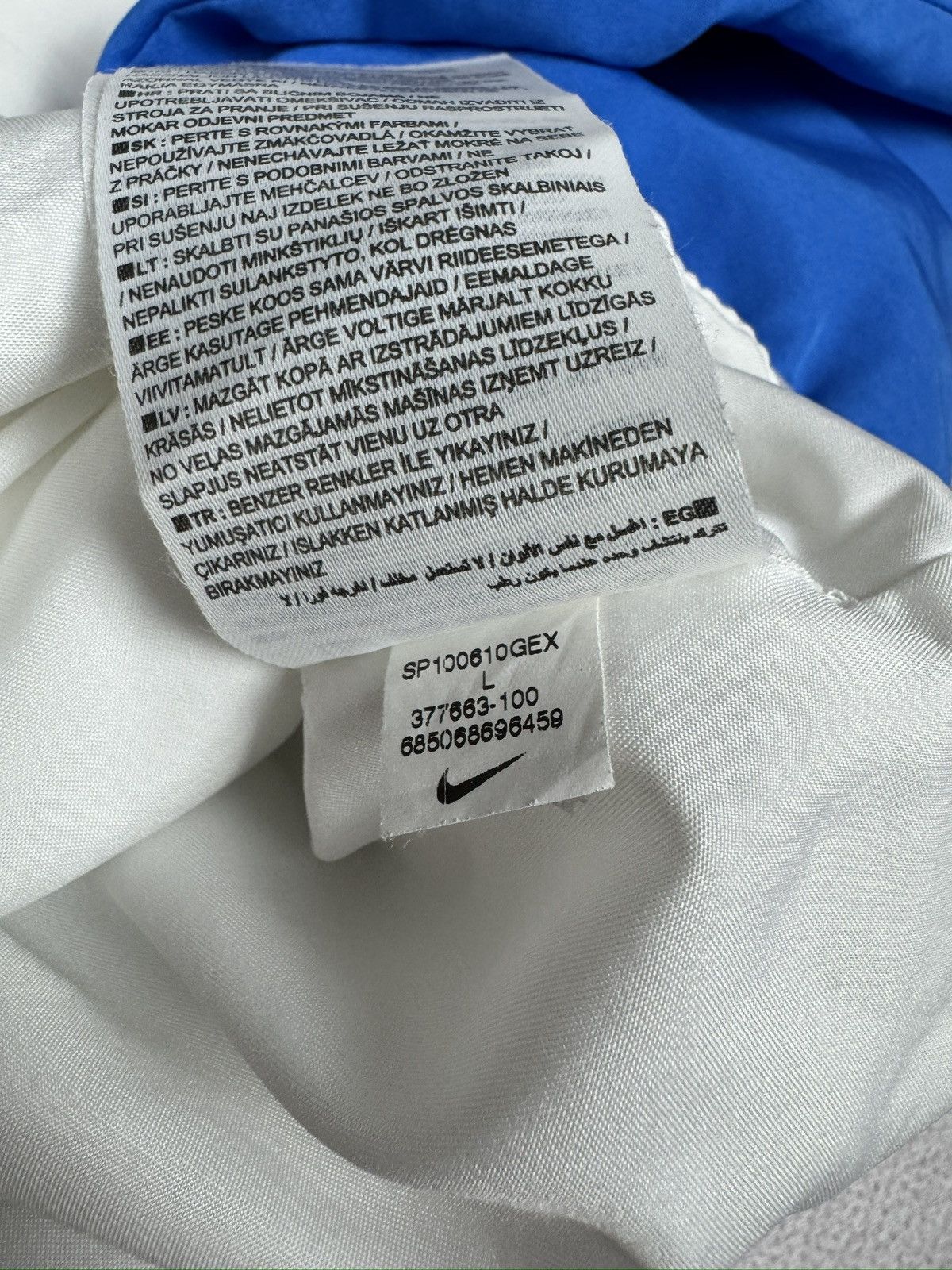 Nike Vintage Nike Inter Milan Track Jacket 2000s Football Drill Size US L / EU 52-54 / 3 - 6 Thumbnail