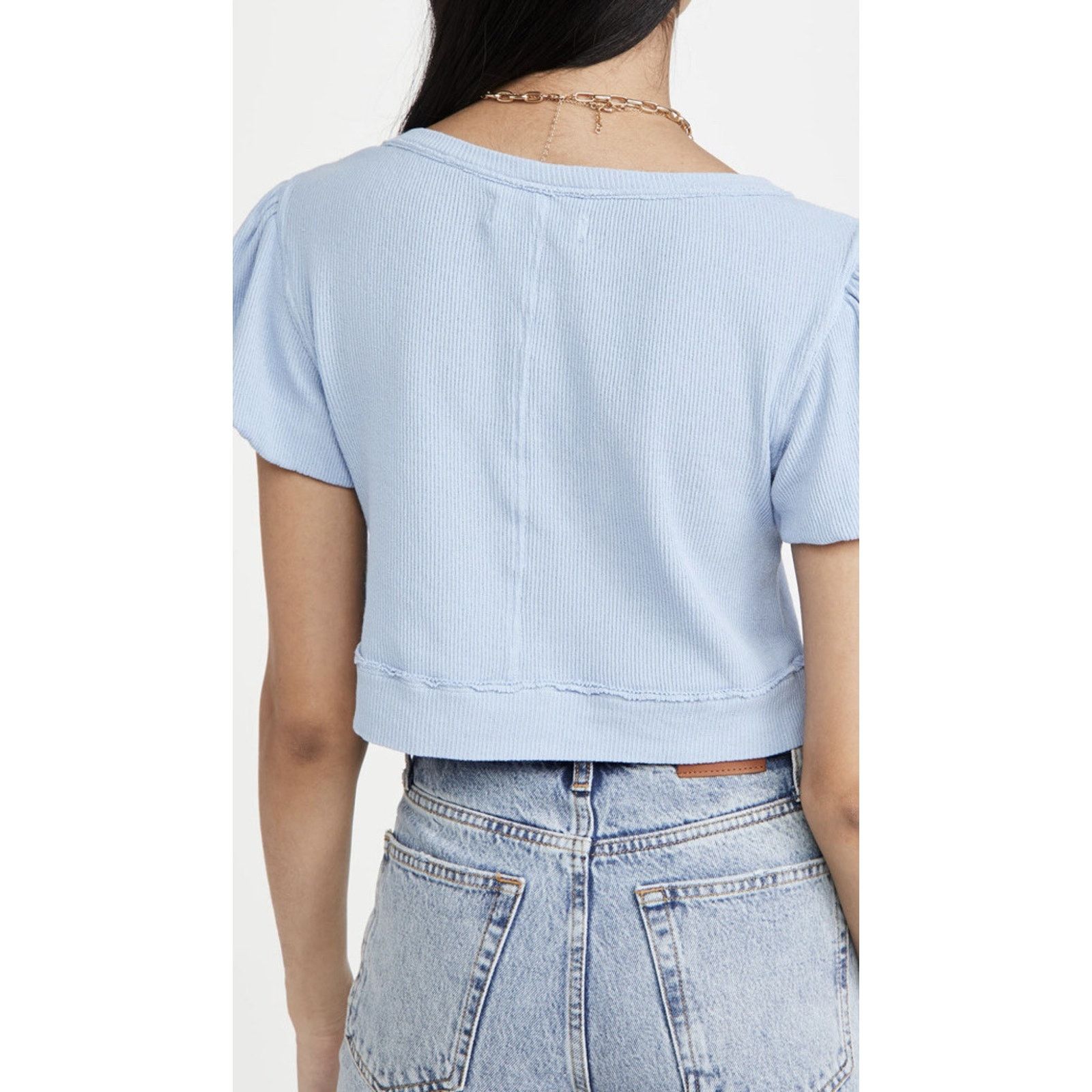 Free People Free People Molly T-Shirt Larkspur S Y2K t-shirt FP3011924 Size S / US 4 / IT 40 - 11 Thumbnail