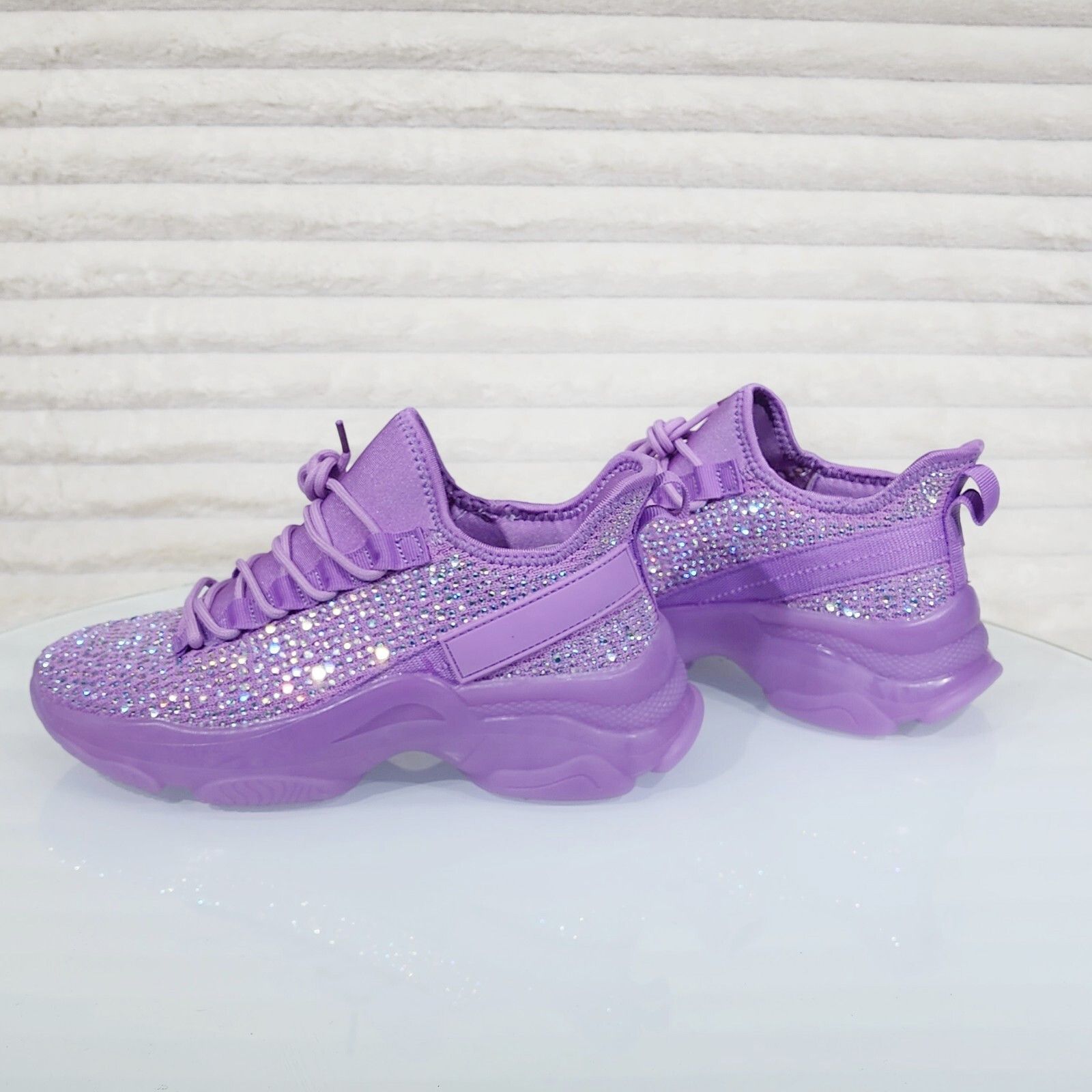 Other Frey Purple Jelly Sole Slip On Pull Tie Comfy Running Shoes Size US 7 / IT 37 - 3 Thumbnail