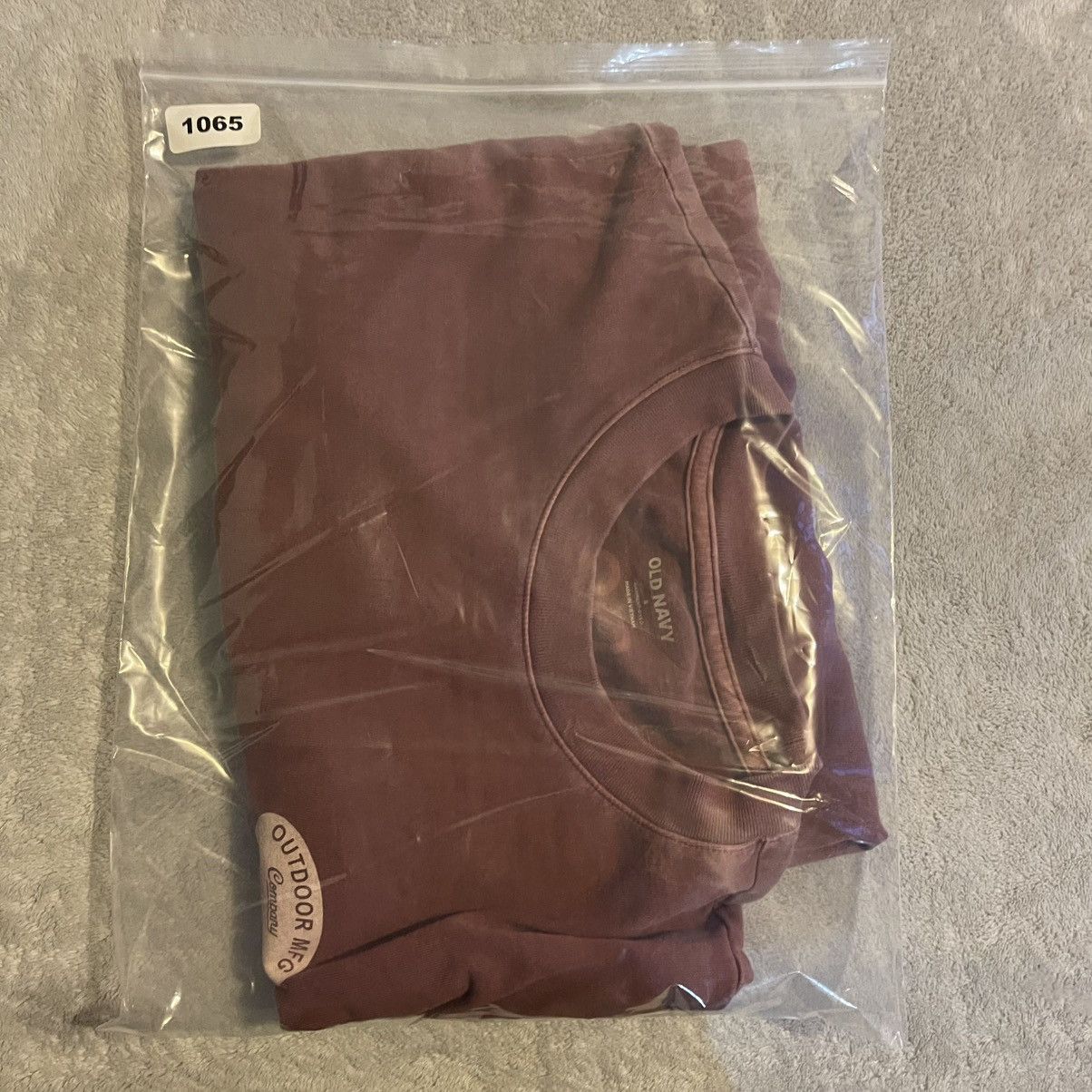 Old Navy Old Navy Shirt Men Small Burgundy Garment Dyed Workout Tee Size US S / EU 44-46 / 1 - 8 Thumbnail