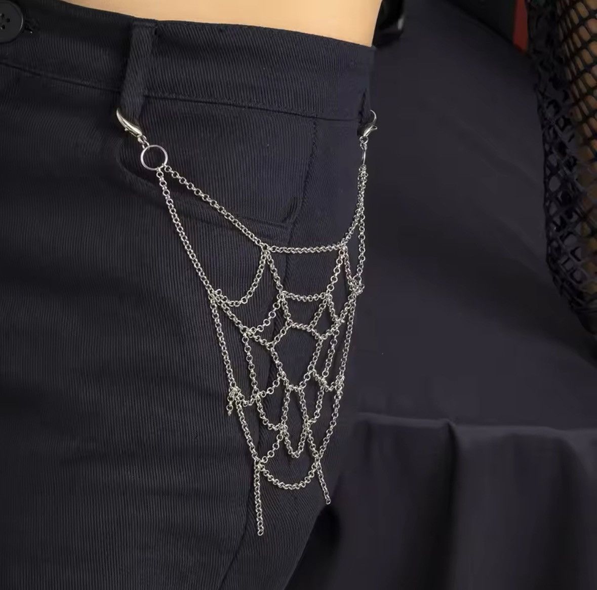 Other Jeans Chain with Personalized Punk Style Double-Layer Size ONE SIZE - 2 Thumbnail