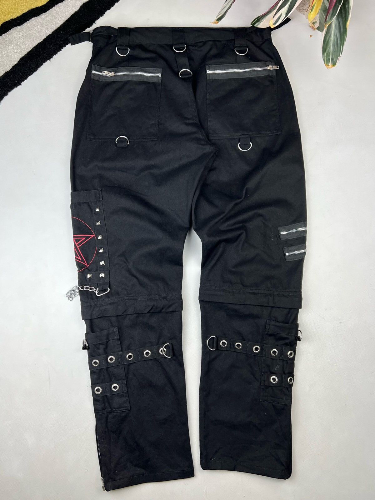 Tripp NYC × Vintage Tripp NYC style Pants Jeans Size L Jnco Daang Goodman Goth Size US 34 / EU 50 - 4 Thumbnail