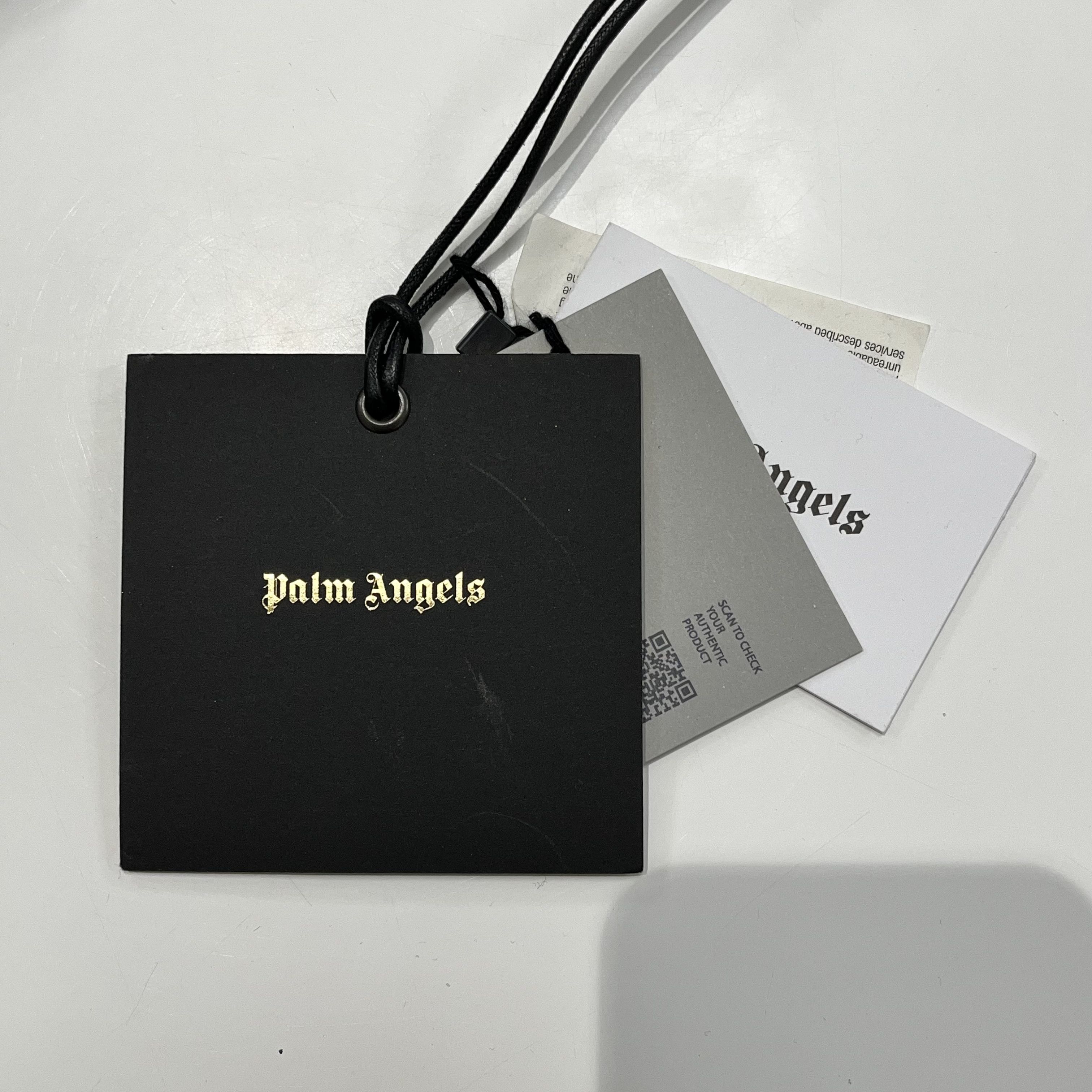 Palm Angels Palm Angels Logo Face Mask Black Size ONE SIZE - 9 Thumbnail