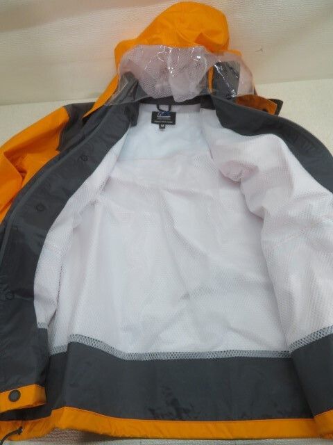 Japanese Brand MAKKU Rain Suit Orange Rain Hard Plus 2 Jacket Pants Size US M / EU 48-50 / 2 - 4 Thumbnail
