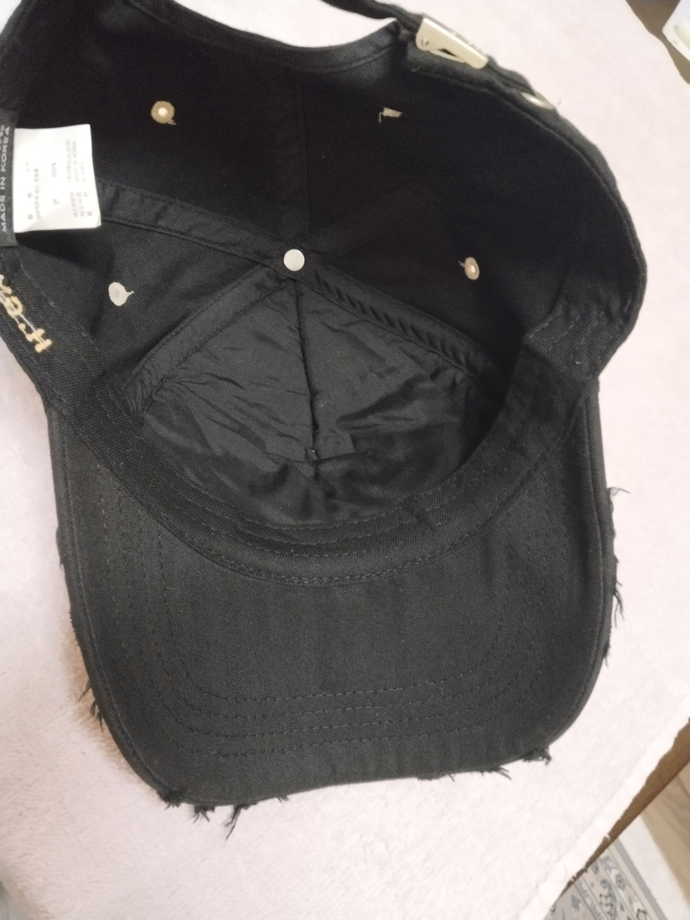 Vintage VINTAGE DISTRESSED RETRO DESIGN CAP HAT Size ONE SIZE - 5 Thumbnail
