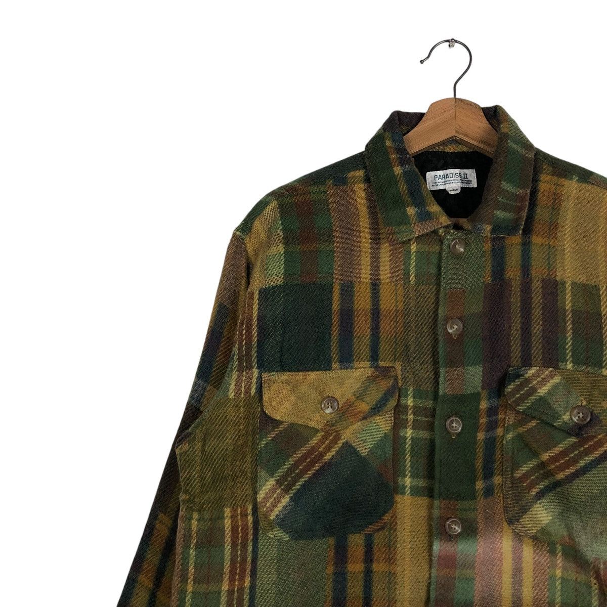 Hysteric Glamour 🔥VINTAGE WORKER JACKET BUTTON PARADISE II TARTAN DESIGN Size US L / EU 52-54 / 3 - 9 Thumbnail