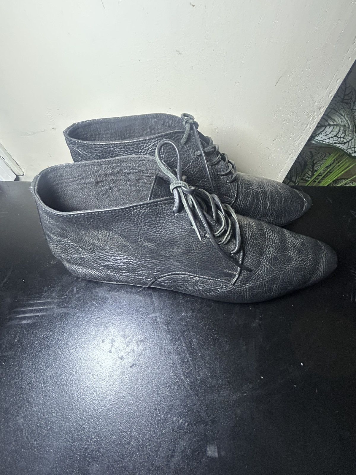 Black Noise White Rain Blacknoise/Whiterain 16th Century boots Size US 10 / EU 43 - 2 Thumbnail
