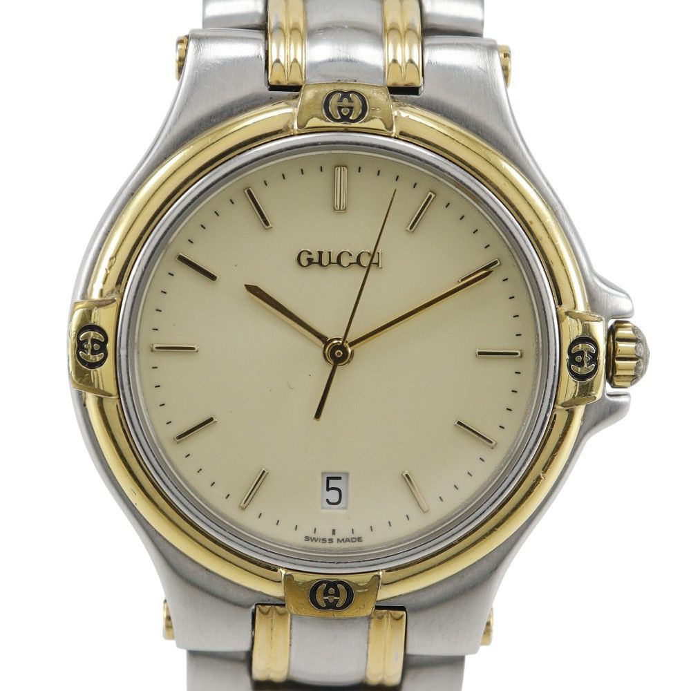 Gucci Gucci Gucci 9040M Stainless Steel Metal Quartz 9040M DUTY FREE for USA Size ONE SIZE - 1 Thumbnail