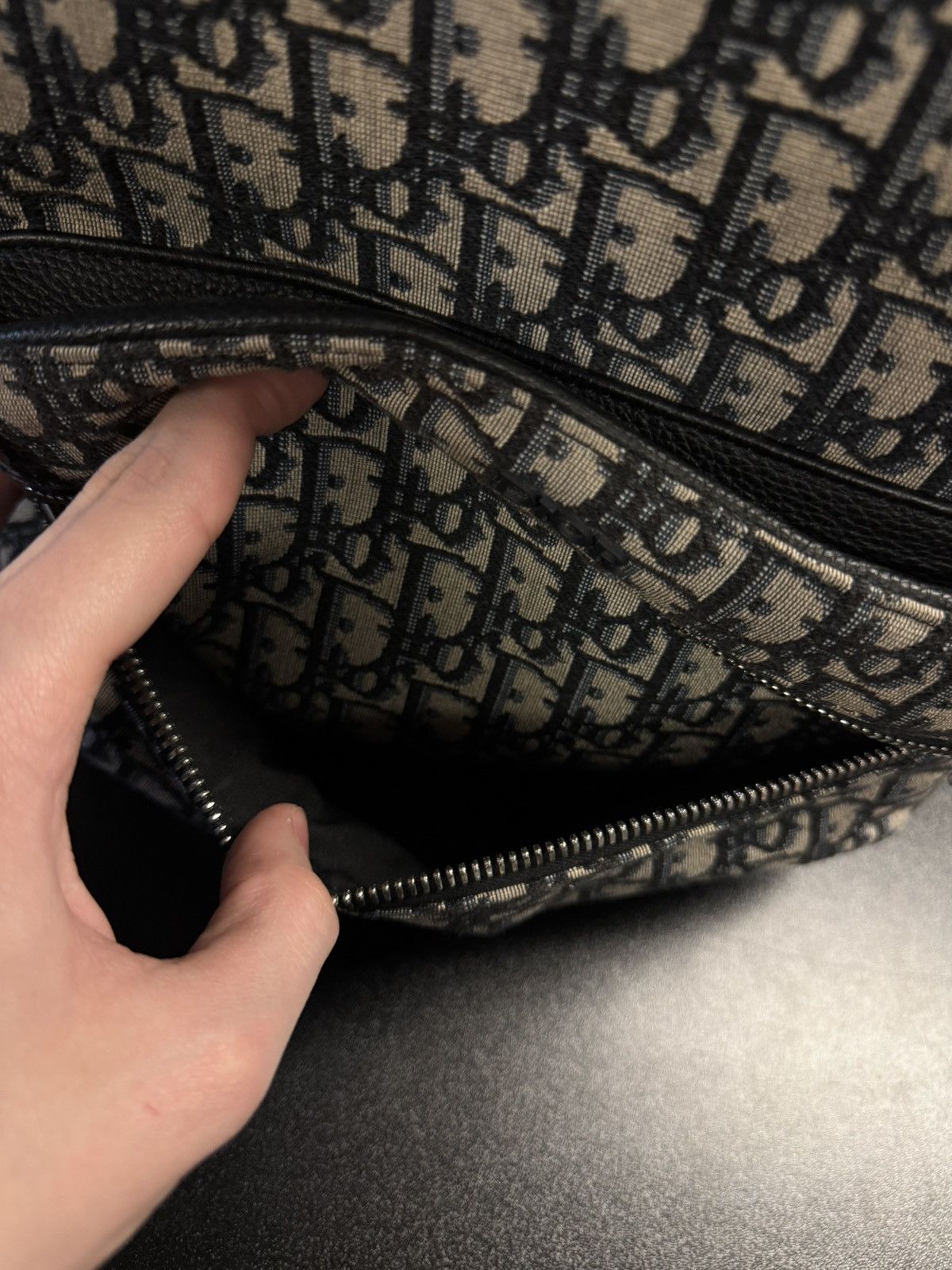 Dior Dior Oblique Pattern Backpack 100% Authentic 🧼 Size ONE SIZE - 11 Thumbnail