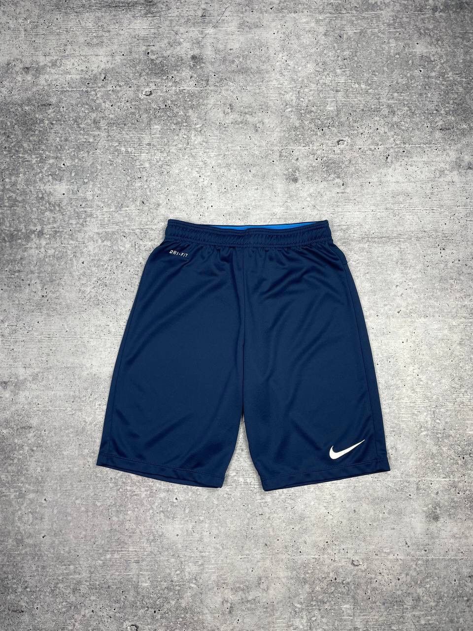 Nike × Vintage Vintage Nike 90’s Y2K Style Drill Blue Soccer Casual Shorts Size US 30 / EU 46 - 1 Thumbnail