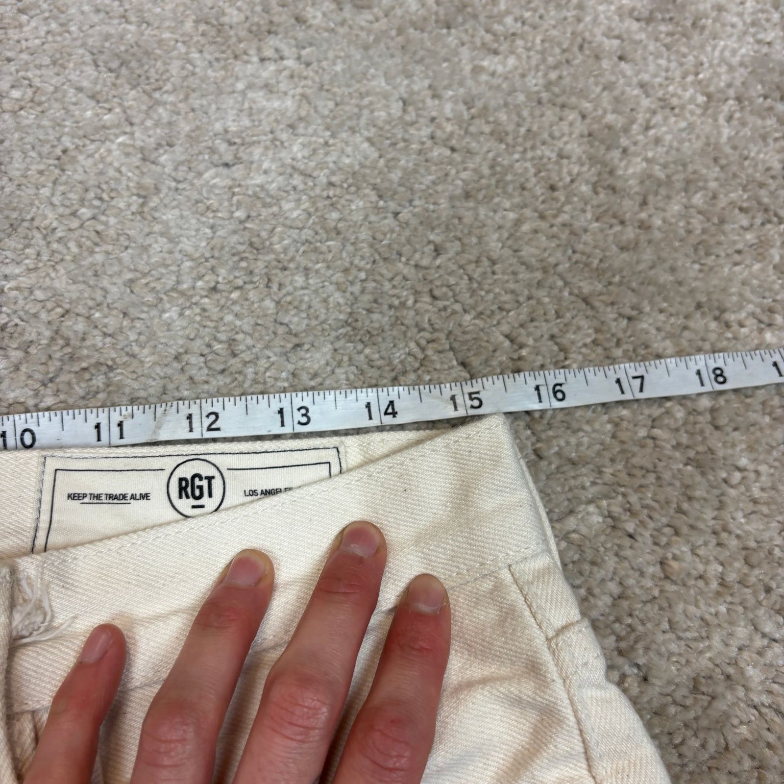 Rogue Territory Rogue Territory RGT Slim Straight Selvedge Jeans 29x28.5 Size US 29 - 7 Thumbnail