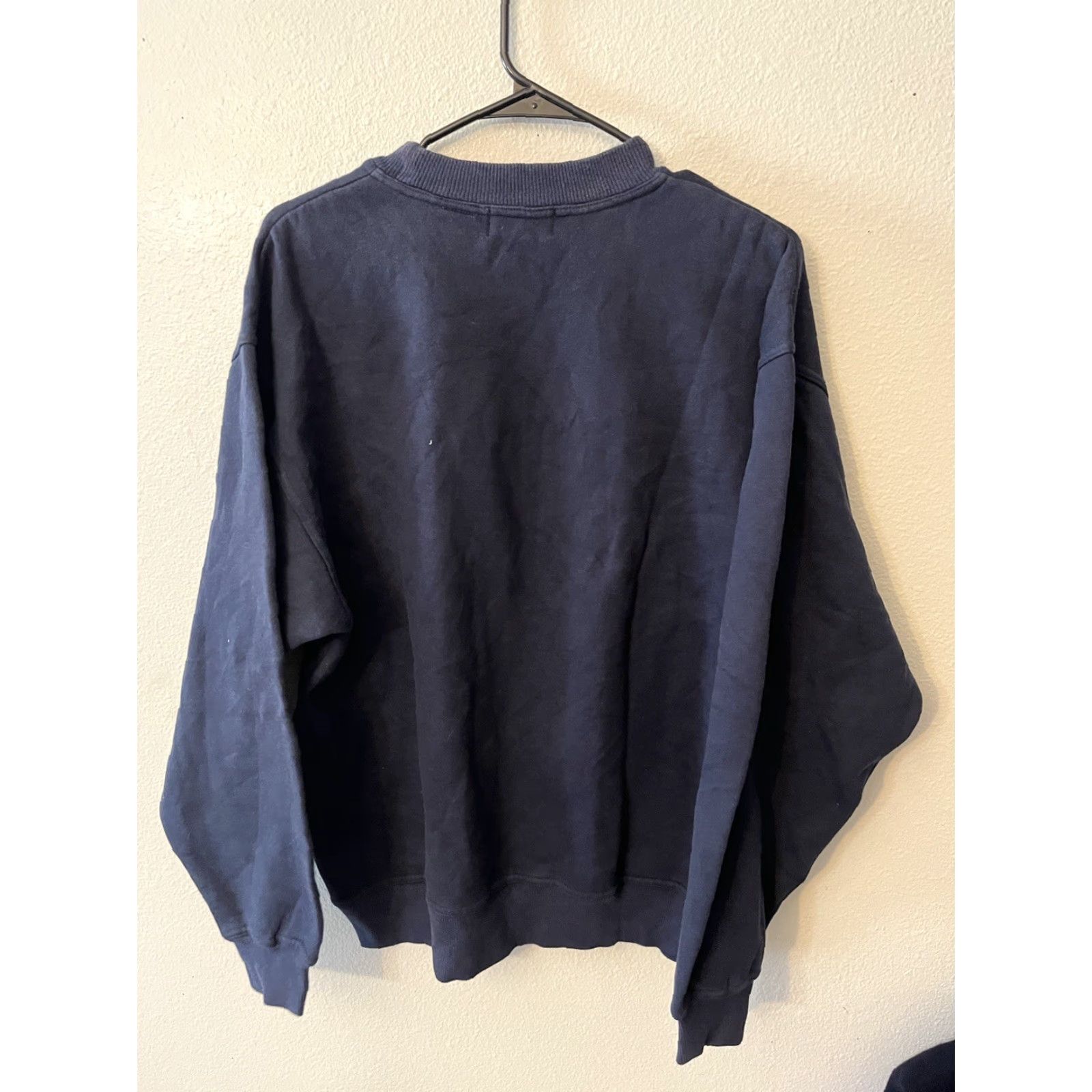 Fila FILA Shirt Mens S Blue Sweatshirt Pullover Long Sleeve Logo Embroidered Crew Neck Cotton Blend Sweatshirt Men Regular Fit Vintage: No Decade: N/A Size US S / EU 44-46 / 1 - 3 Thumbnail
