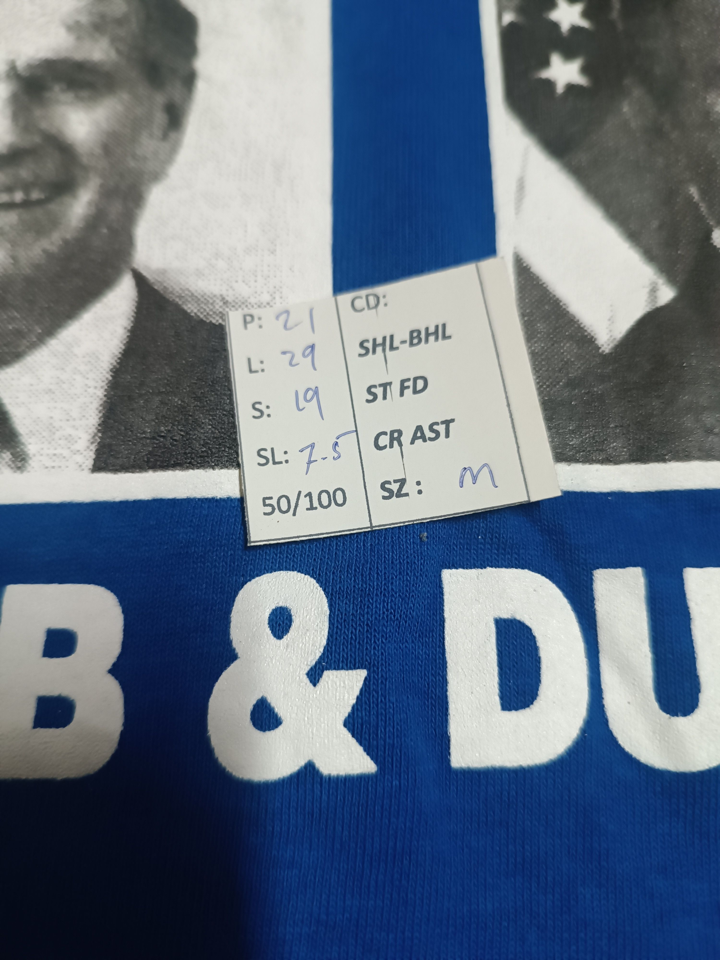 Vintage VINTAGE 2004 DUMB AND DUMBER GEORGE W BUSH USA PRESIDENT NOS Size US M / EU 48-50 / 2 - 17 Thumbnail