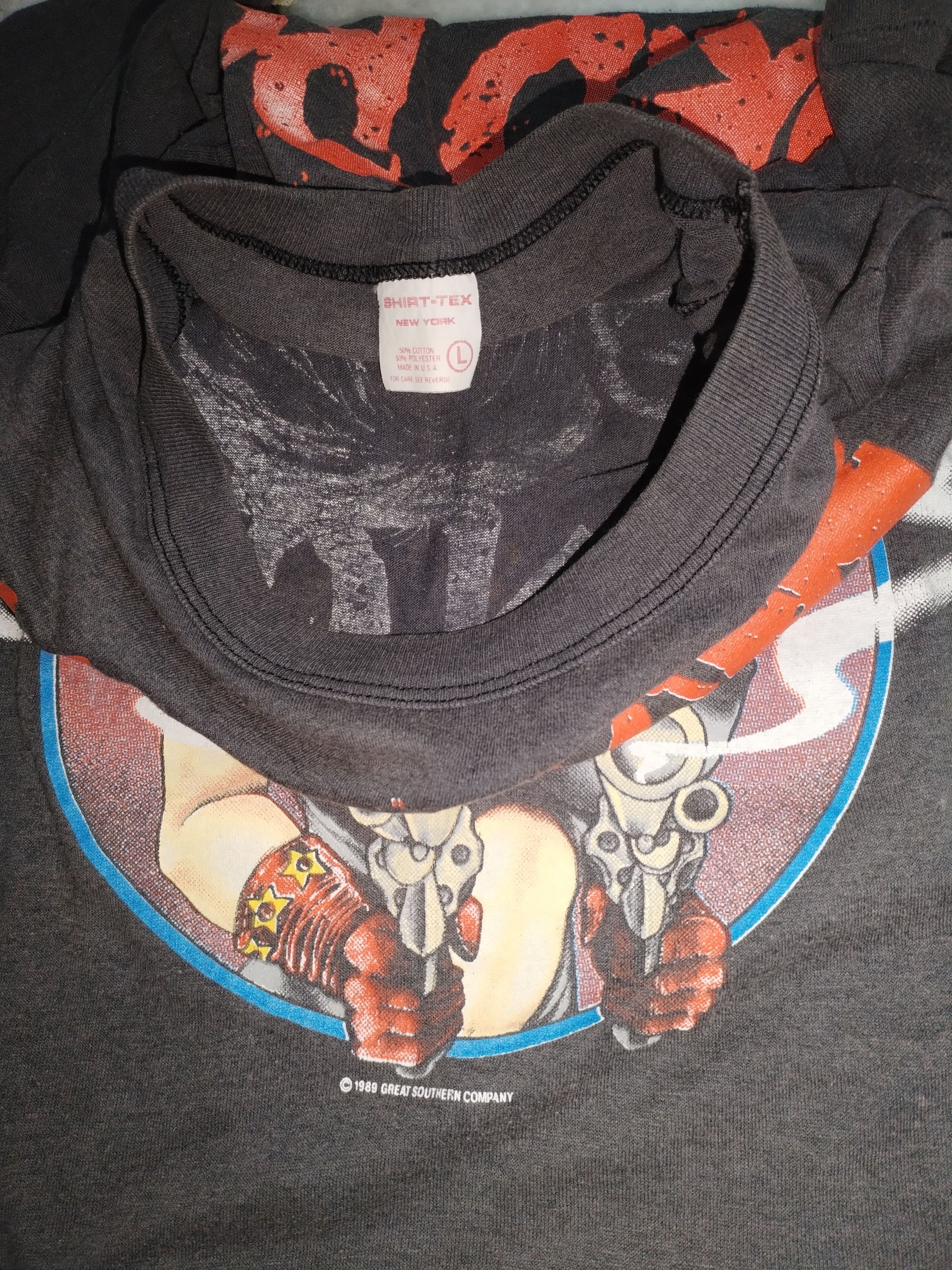 Band Tees Vintage Skid Row Big Guns Blew Me Away 1989 Size US M / EU 48-50 / 2 - 3 Thumbnail